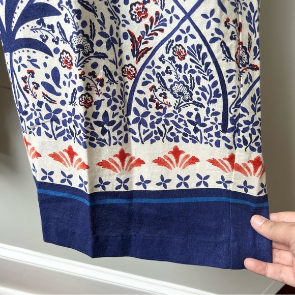 Joie linen blend wide leg drawstring elastic waist pants - Picture 4 of 9